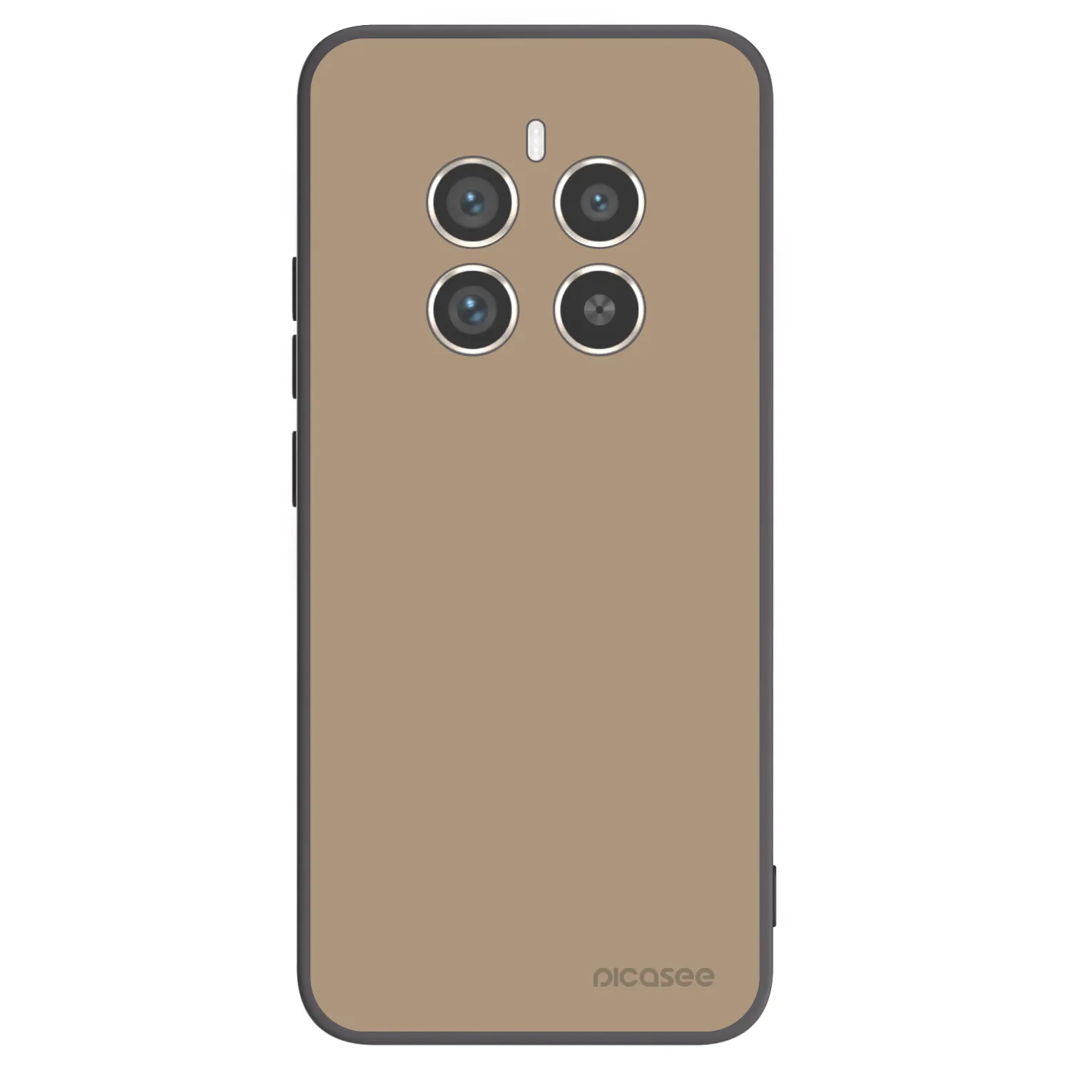 Picasee silikonový černý obal pro Realme 12 Pro 5G - Soft Sand