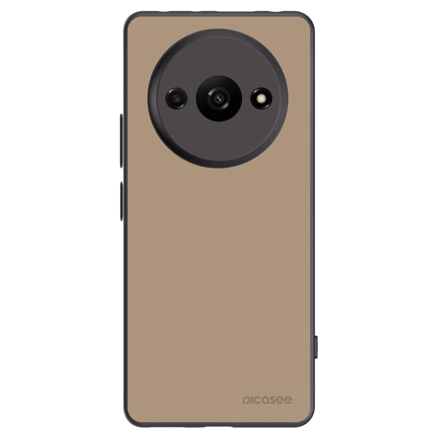 Picasee silikonový černý obal pro Xiaomi Redmi A3 - Soft Sand