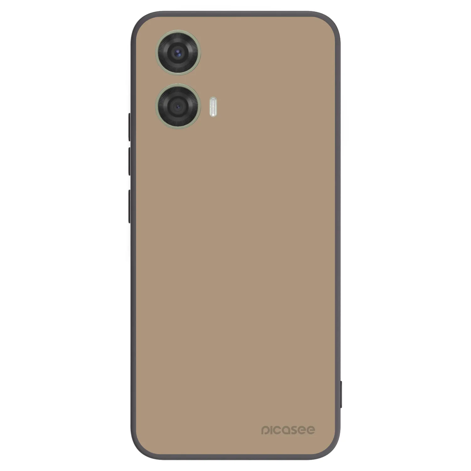 Picasee silikonový černý obal pro Motorola Moto G24 - Soft Sand