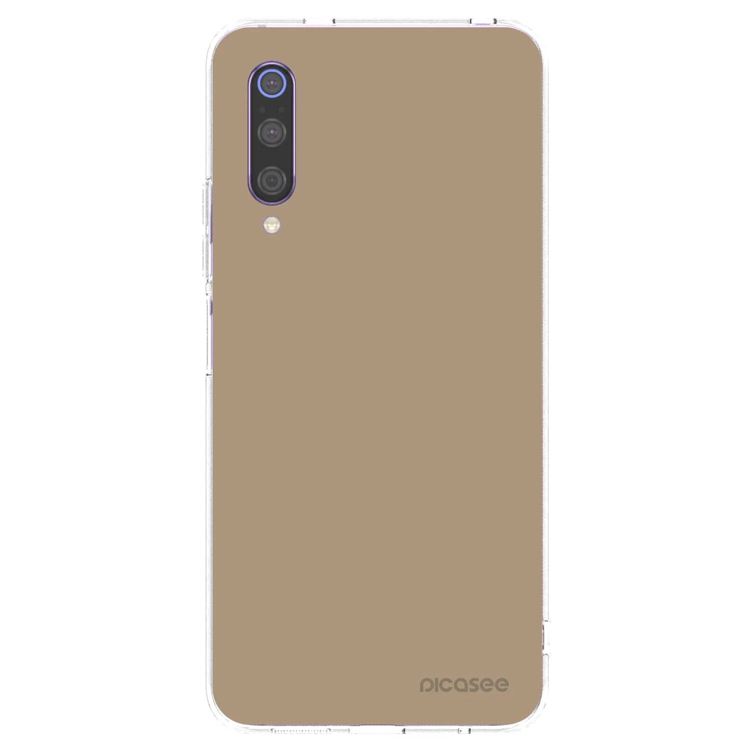 Picasee silikonový průhledný obal pro Xiaomi Mi 9 - Soft Sand