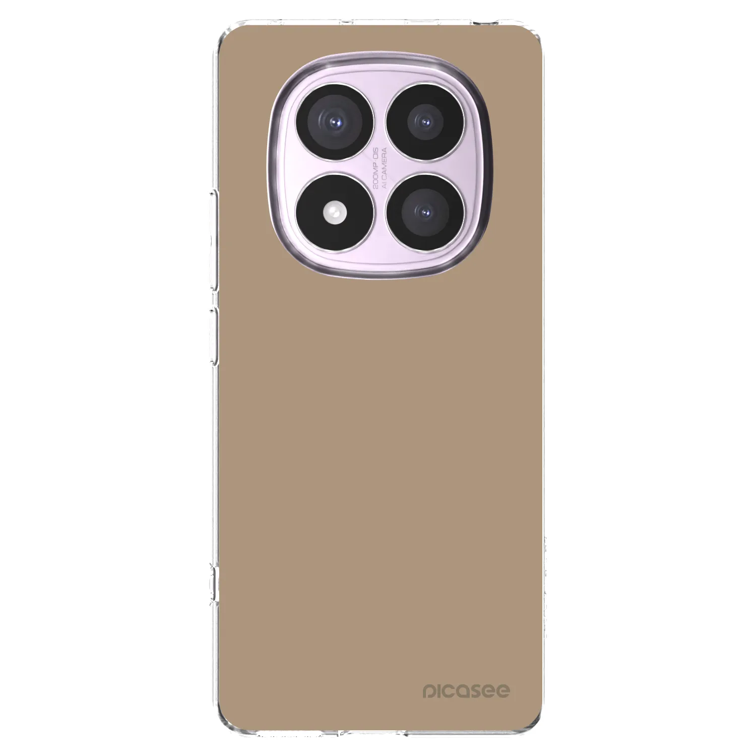 Picasee silikonový průhledný obal pro Xiaomi Redmi Note 14 Pro 5G - Soft Sand