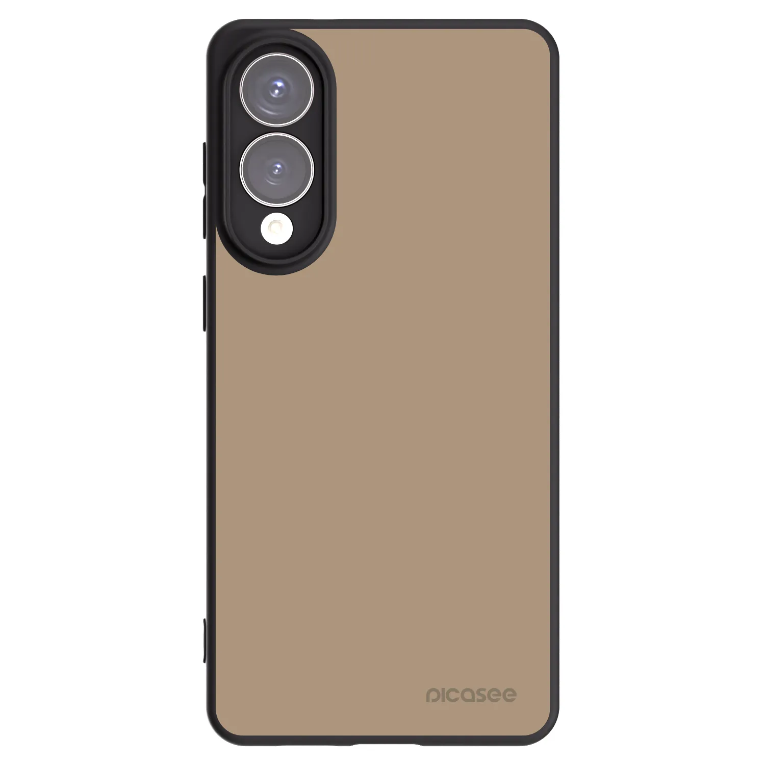 Picasee silikonový černý obal pro Samsung Galaxy S25 Edge 5G - Soft Sand