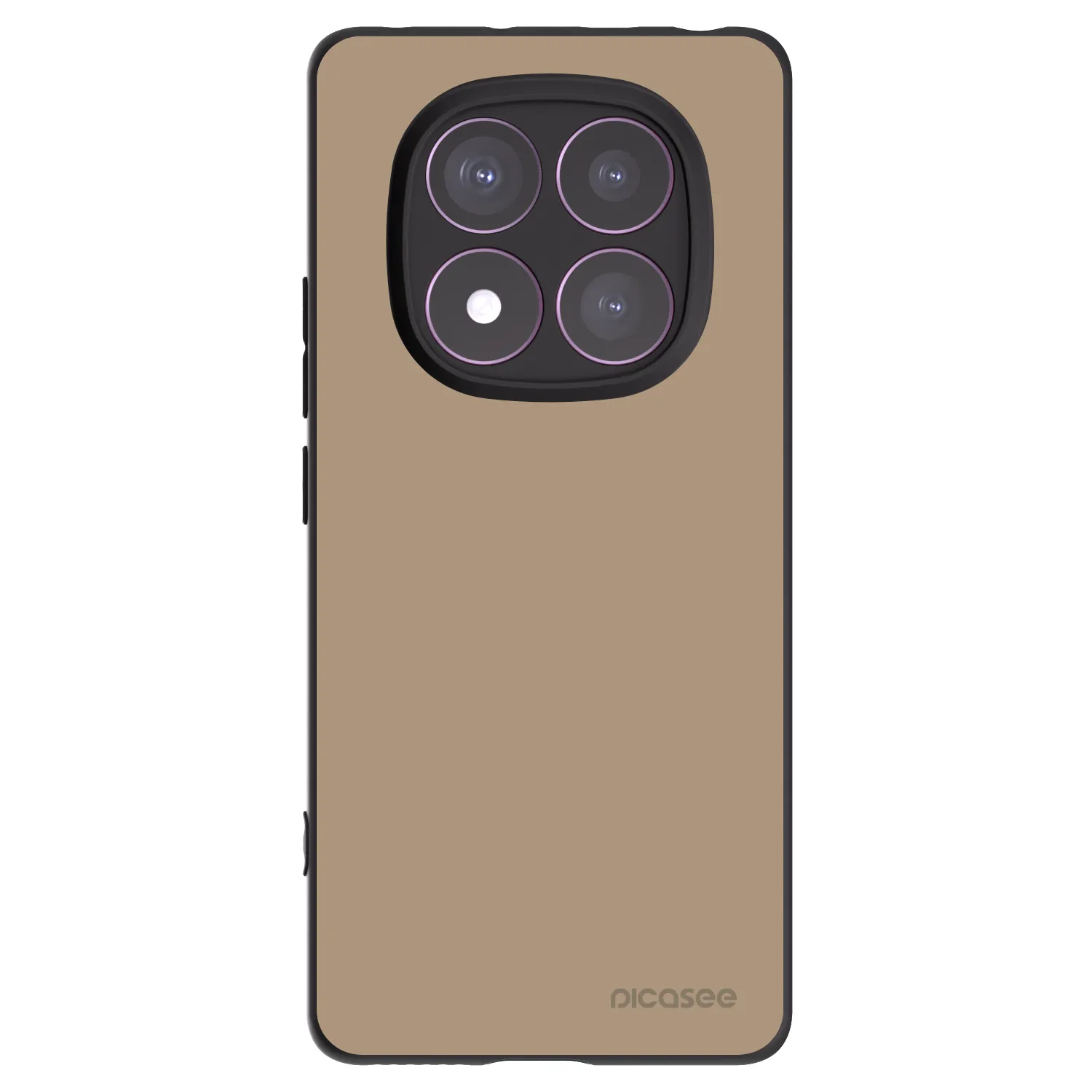 Picasee silikonový černý obal pro Xiaomi Redmi Note 14 Pro 4G - Soft Sand