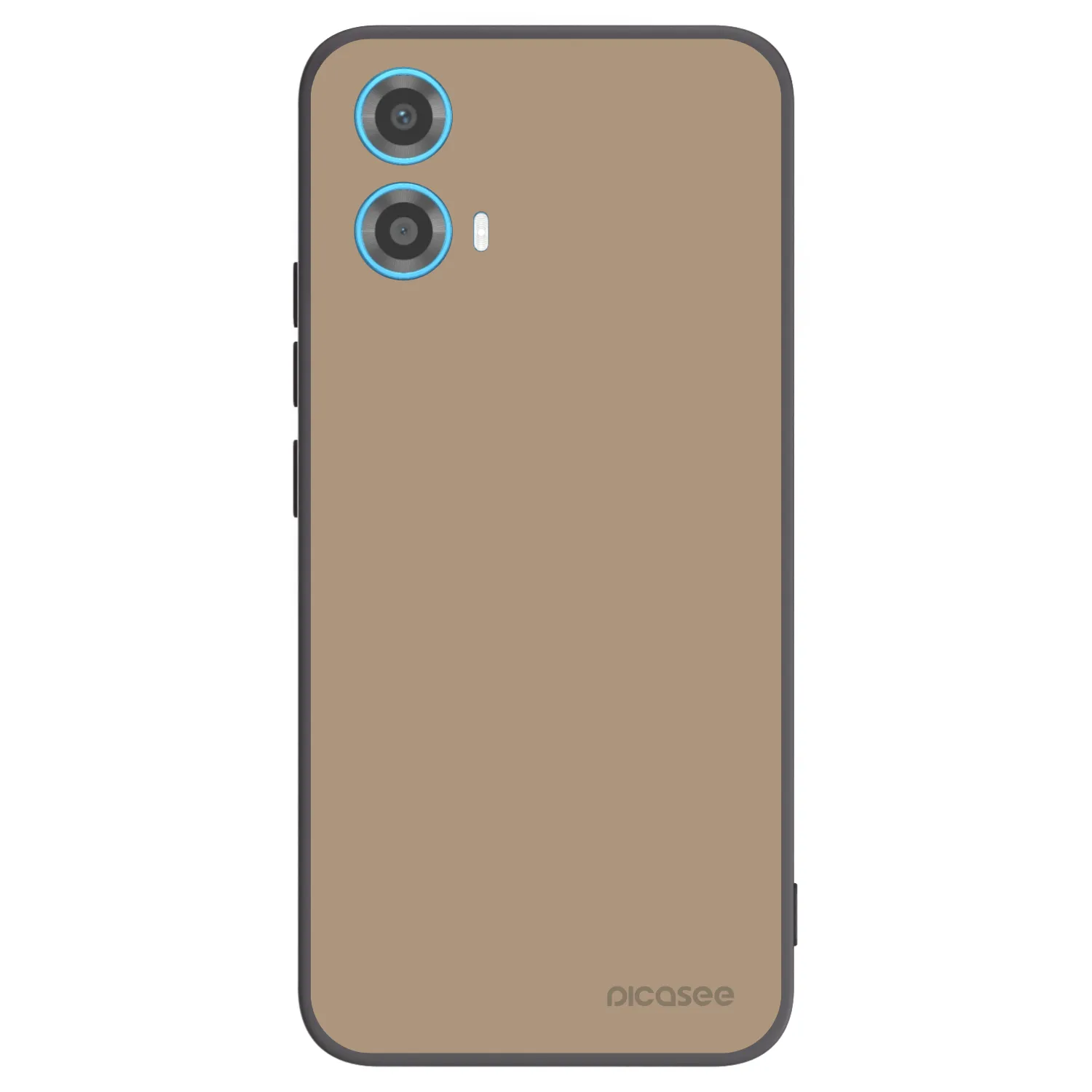 Picasee silikonový černý obal pro Motorola Moto G34 5G - Soft Sand