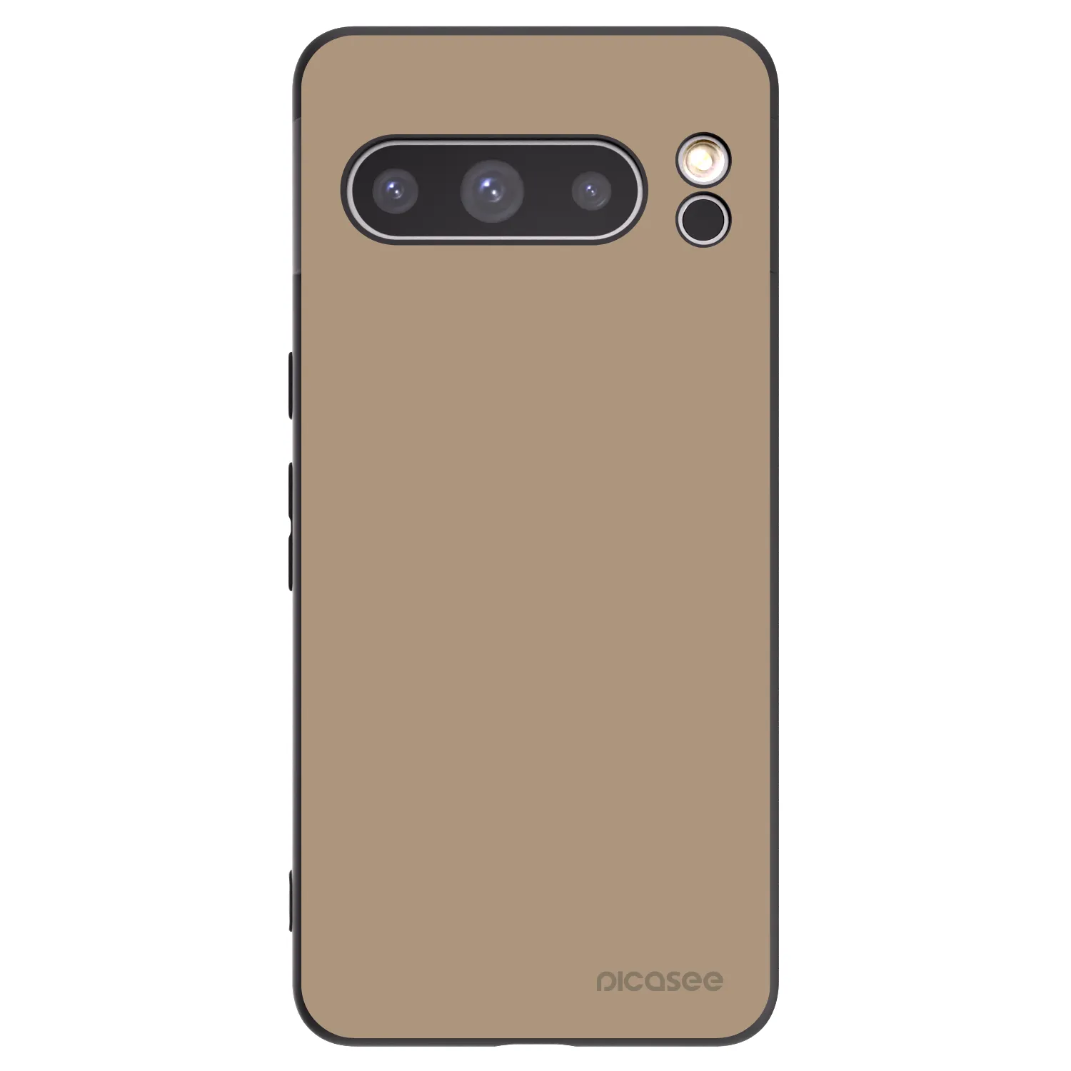 Picasee silikonový černý obal pro Google Pixel 8 Pro - Soft Sand