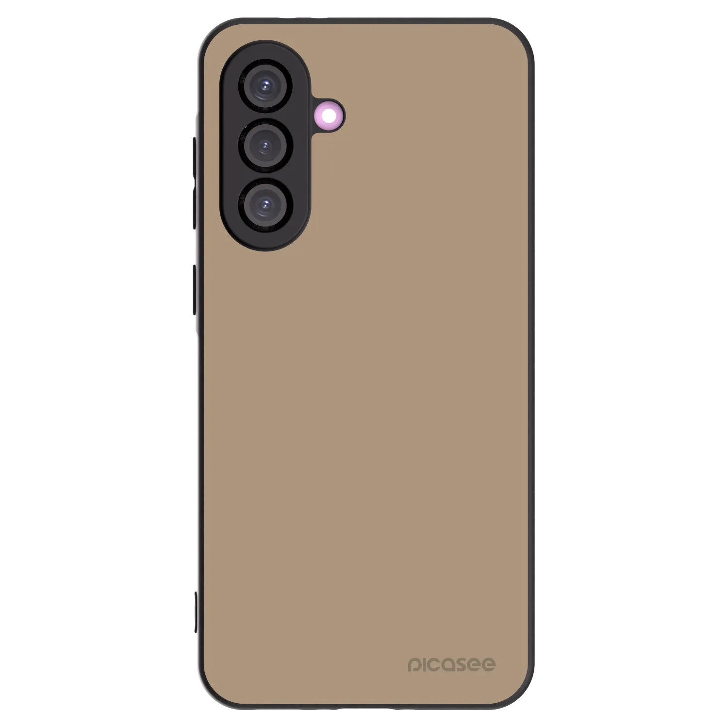 Picasee silikonový černý obal pro Samsung Galaxy A36 5G - Soft Sand