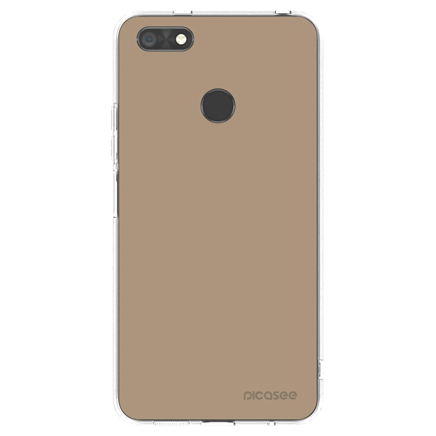 Picasee silikonový průhledný obal pro Huawei P9 Lite Mini - Soft Sand