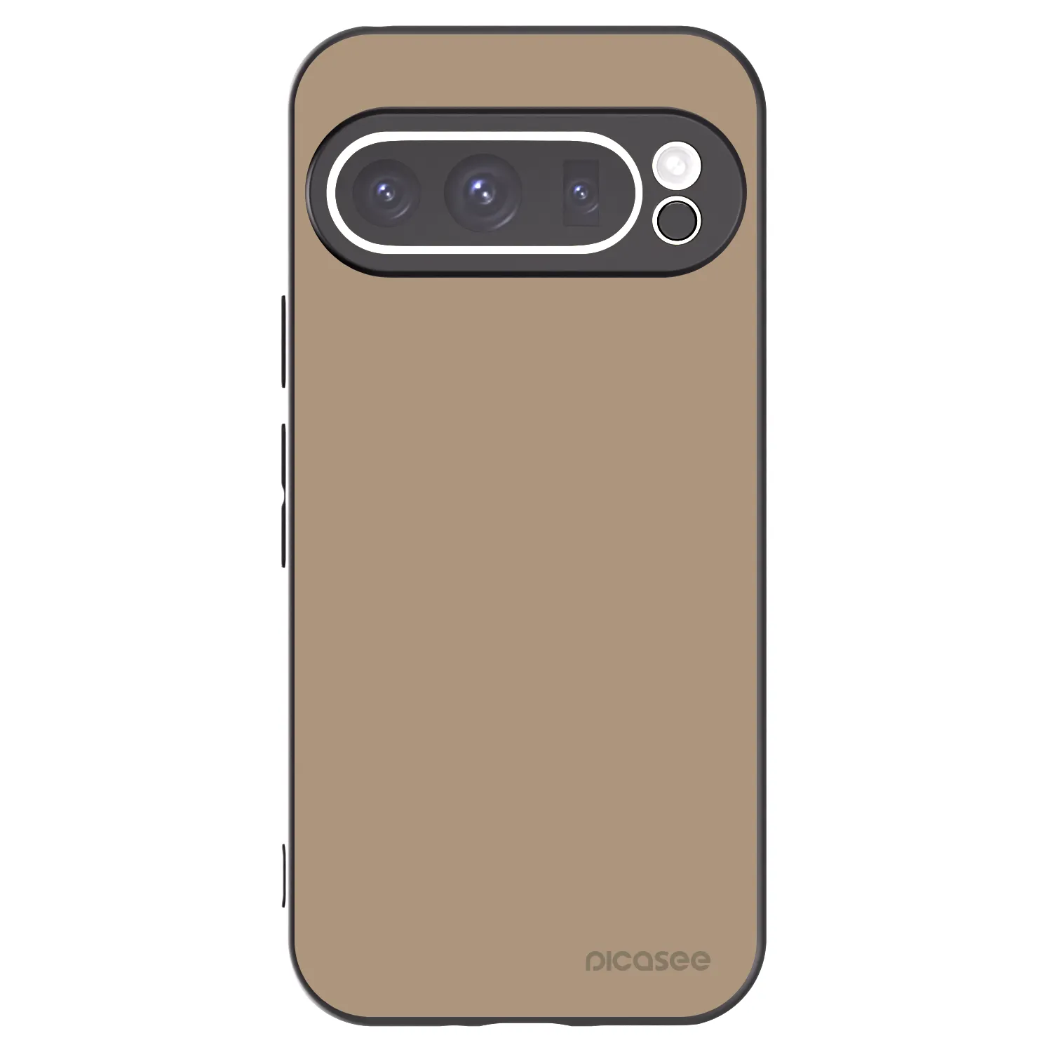 Picasee silikonový černý obal pro Google Pixel 9 Pro - Soft Sand