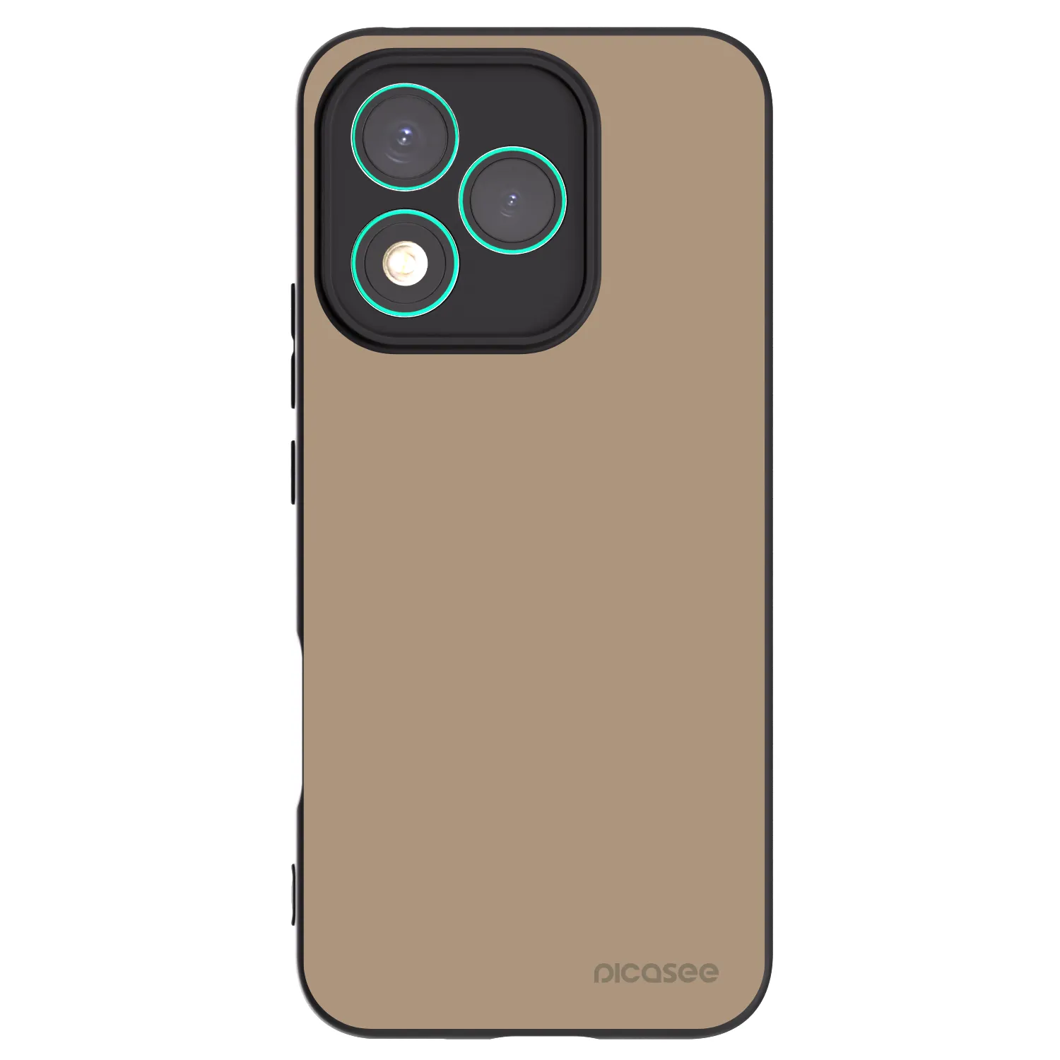 Picasee silikonový černý obal pro Honor 400 Lite 5G - Soft Sand