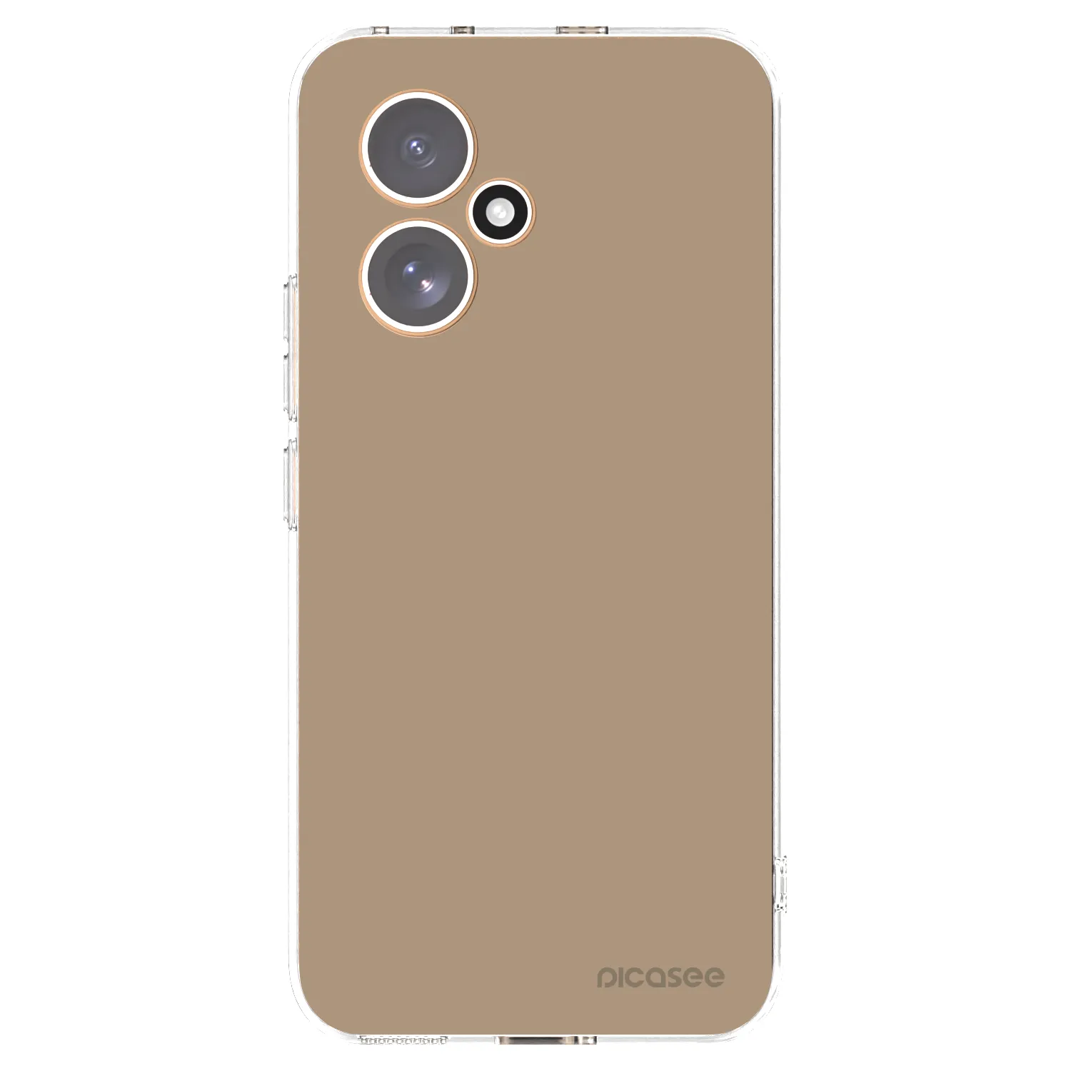 Picasee silikonový průhledný obal pro Honor 400 5G - Soft Sand