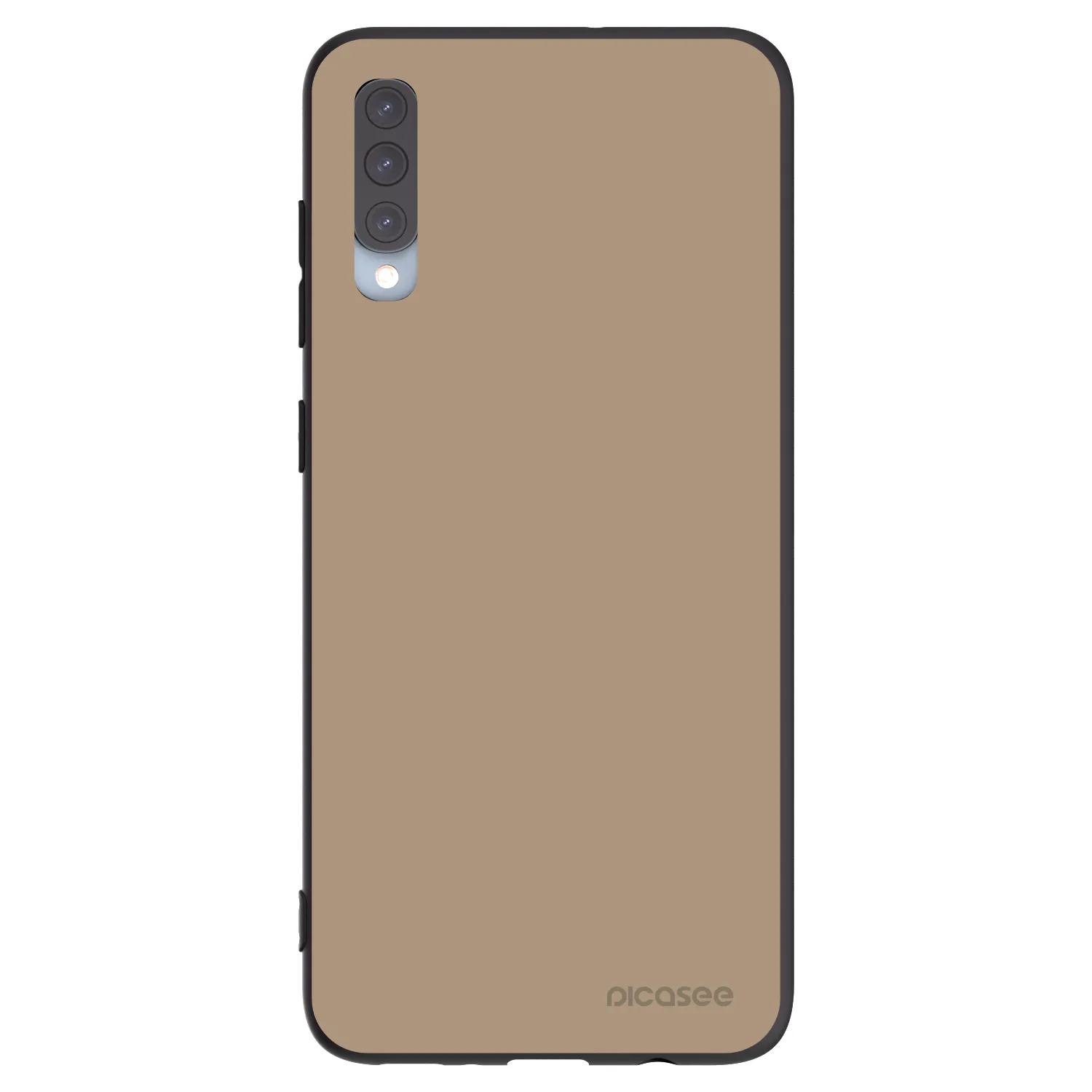 Picasee silikonový černý obal pro Samsung Galaxy A70 A705F - Soft Sand