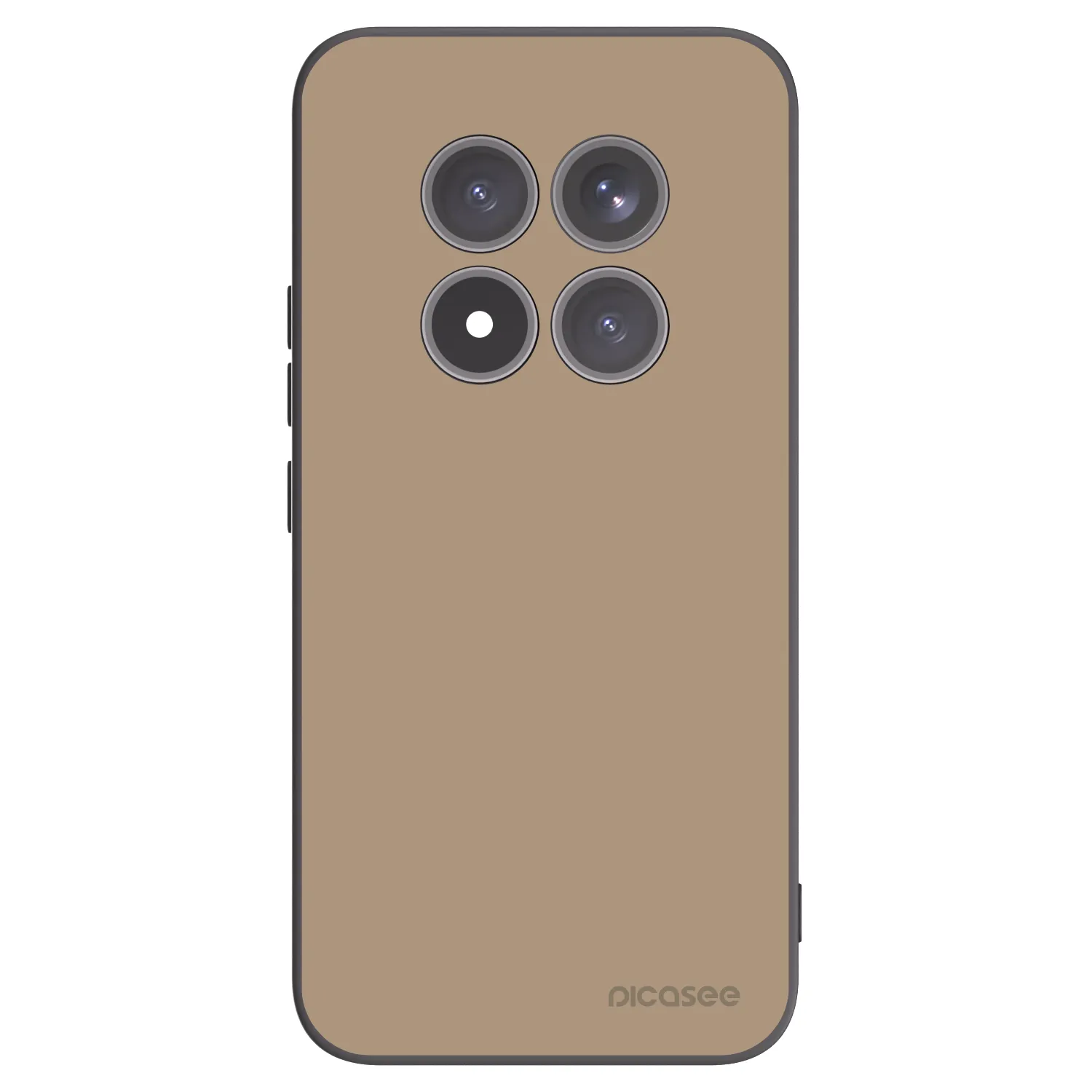 Picasee silikonový černý obal pro Xiaomi Redmi Note 15 Pro+ - Soft Sand
