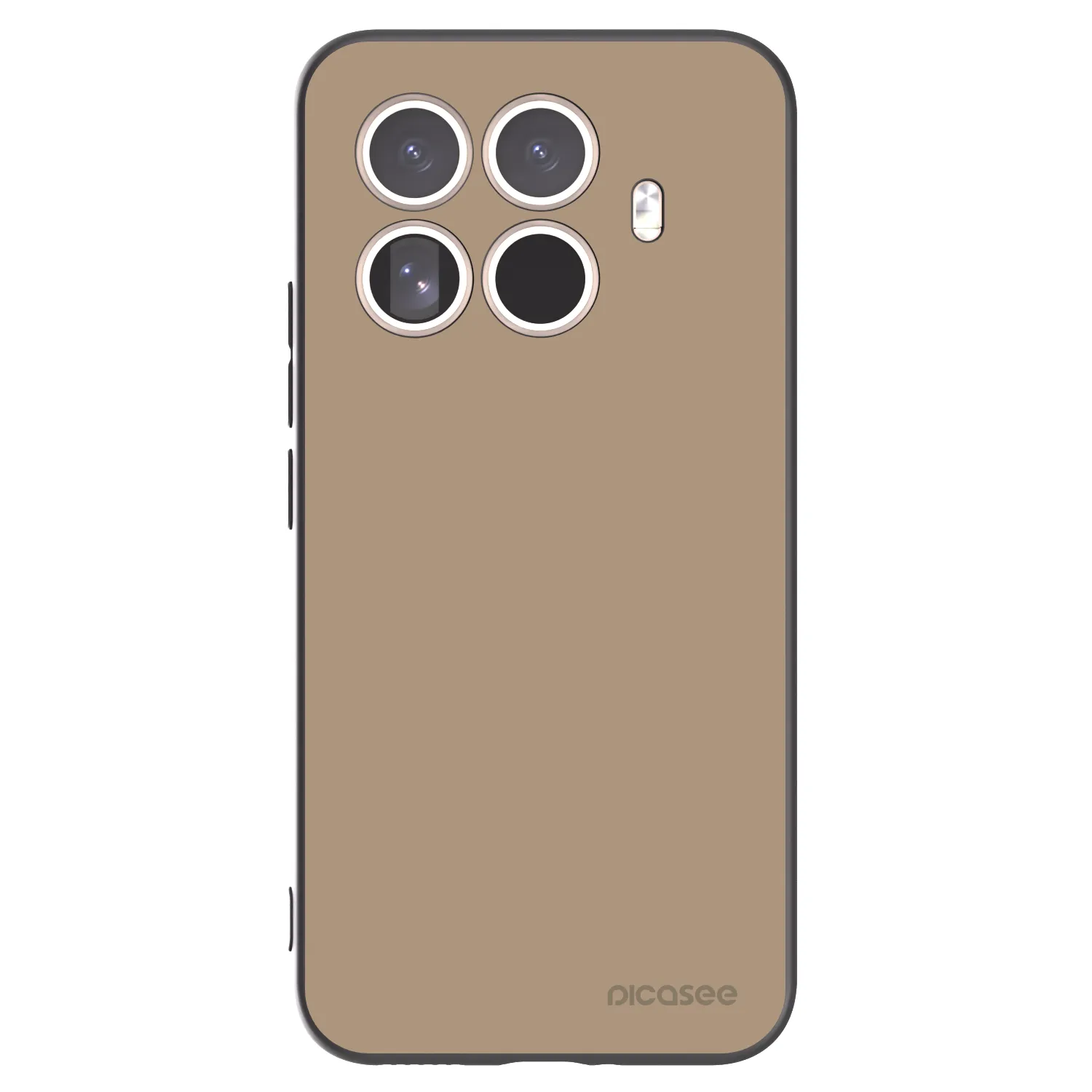Picasee silikonový černý obal pro Xiaomi 15T Pro - Soft Sand
