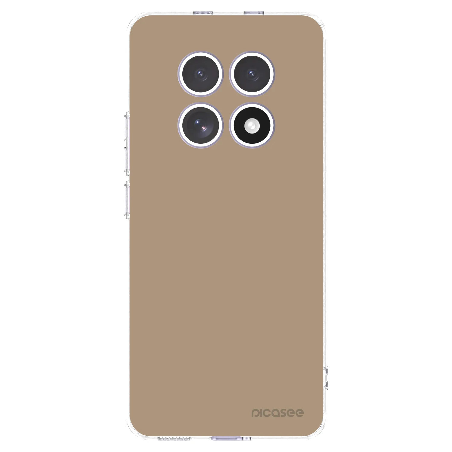 Picasee silikonový průhledný obal pro Xiaomi Redmi Note 15 - Soft Sand