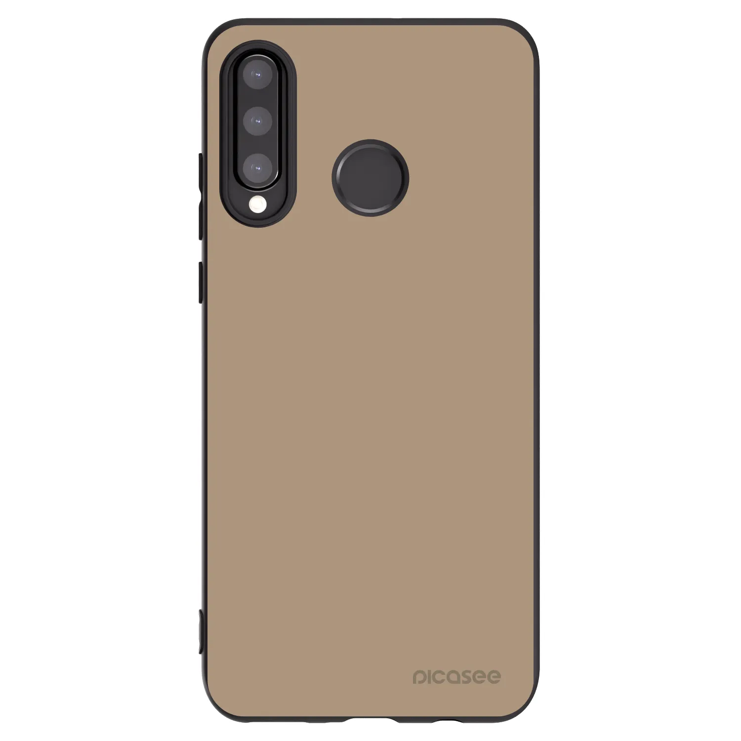 Picasee silikonový černý obal pro Huawei P30 Lite - Soft Sand