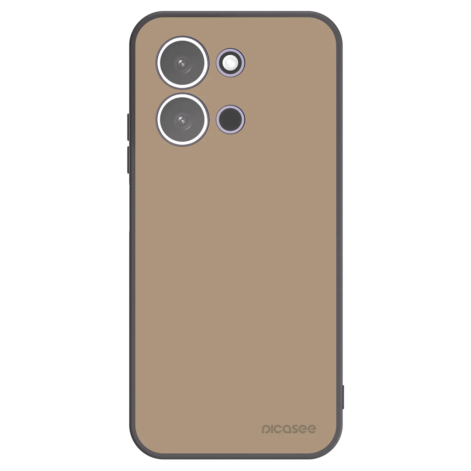 Picasee silikonový černý obal pro Xiaomi Redmi 15C 5G - Soft Sand
