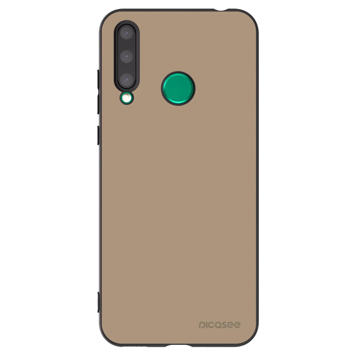 Picasee silikonový černý obal pro Honor 20 Lite - Soft Sand