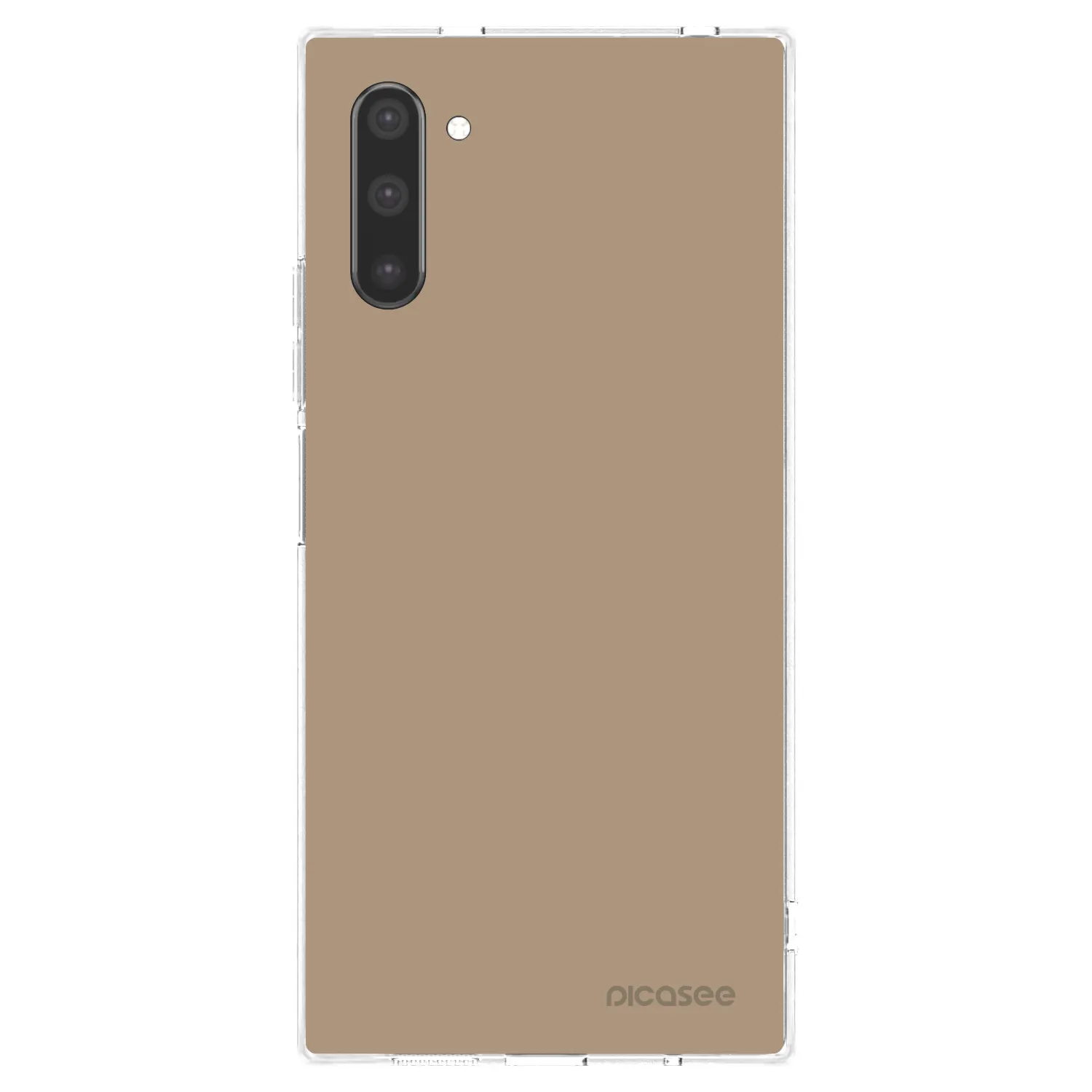 Picasee silikonový průhledný obal pro Samsung Galaxy Note 10 N970F - Soft Sand