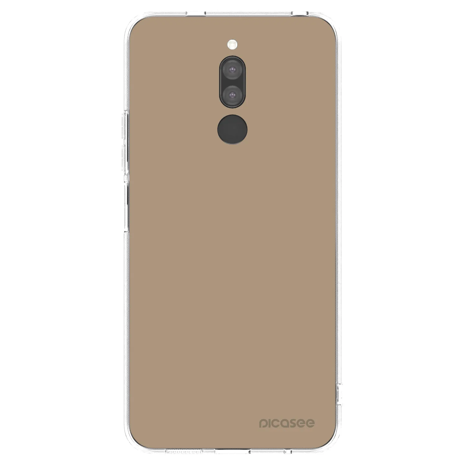 Picasee silikonový průhledný obal pro Xiaomi Redmi 8 - Soft Sand
