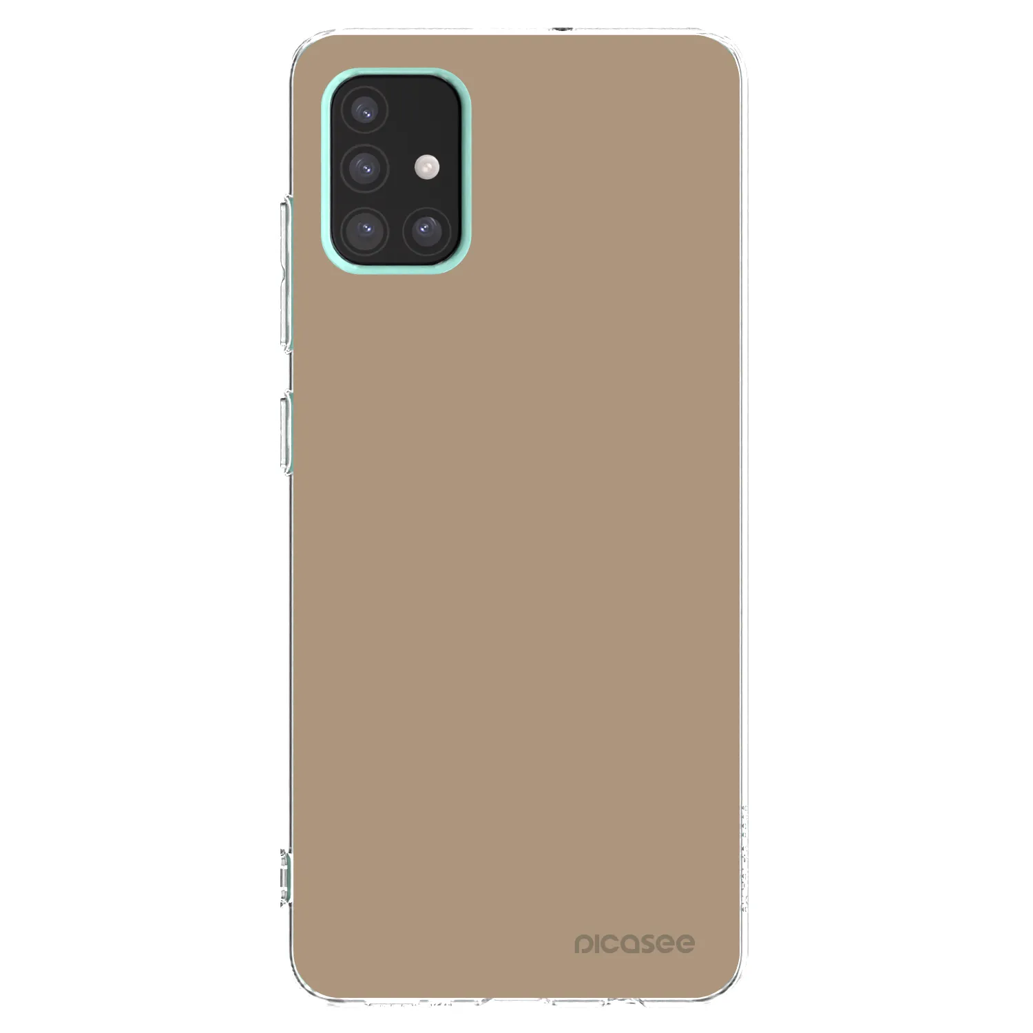 Picasee silikonový průhledný obal pro Samsung Galaxy A51 A515F - Soft Sand