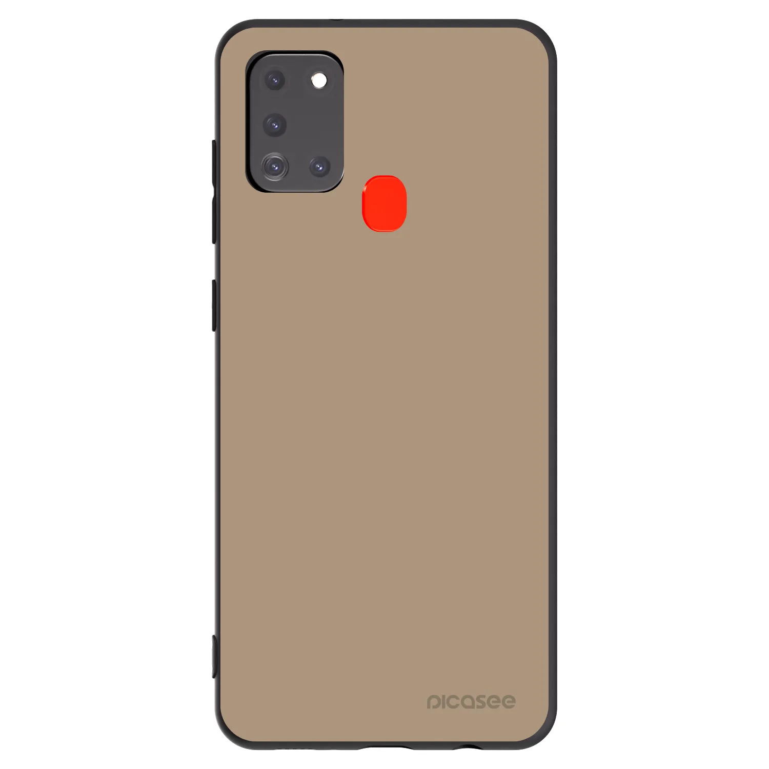 Picasee silikonový černý obal pro Samsung Galaxy A21s - Soft Sand