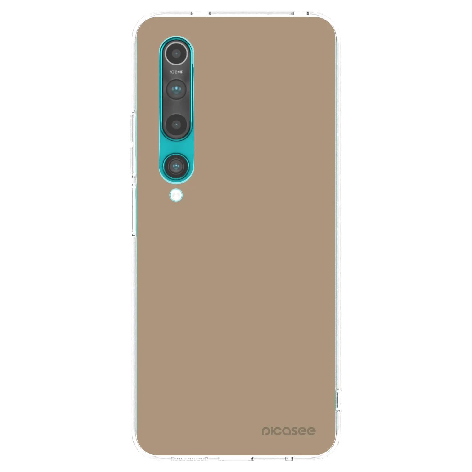 Picasee silikonový průhledný obal pro Xiaomi Mi 10 - Soft Sand