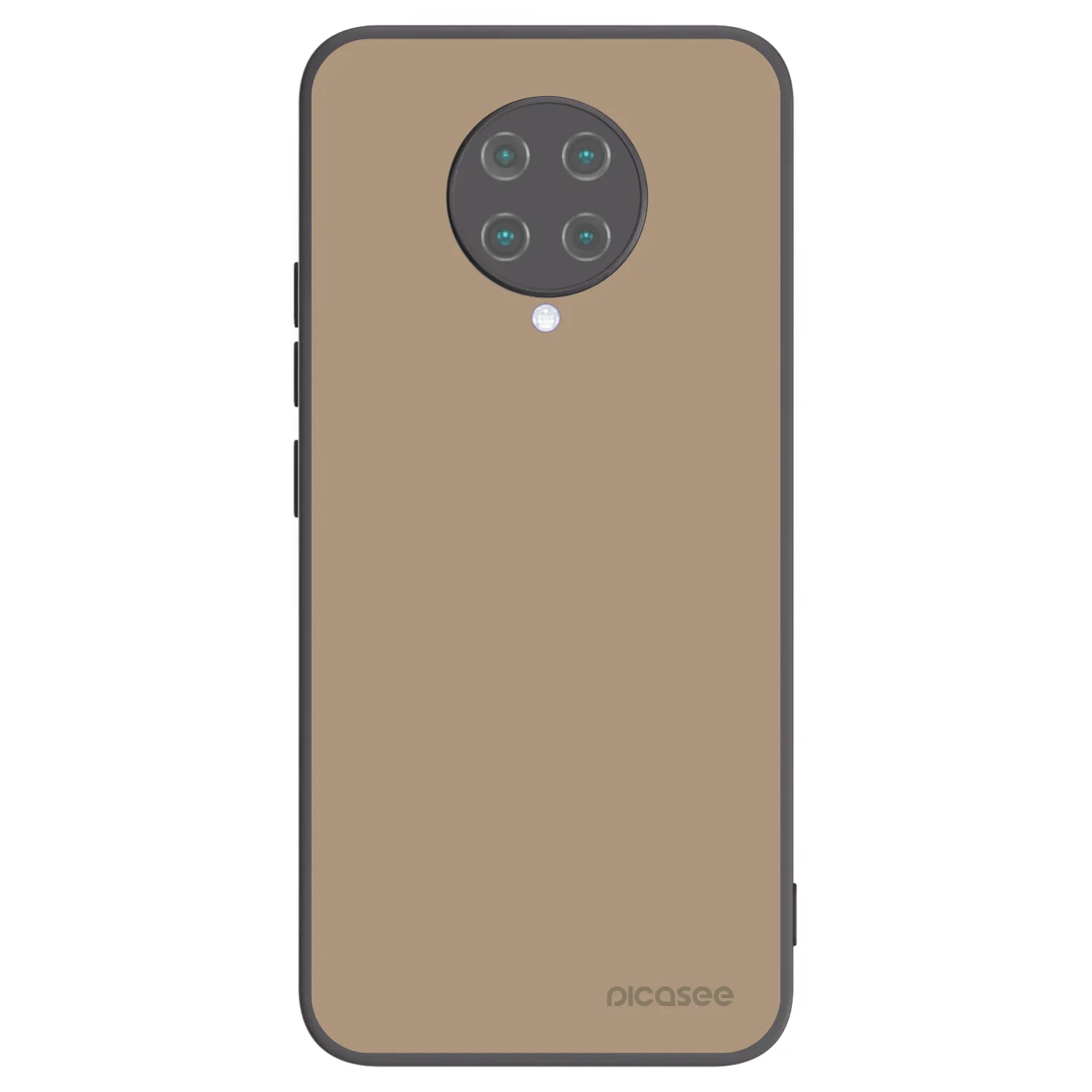 Picasee silikonový černý obal pro Xiaomi Poco F2 Pro - Soft Sand