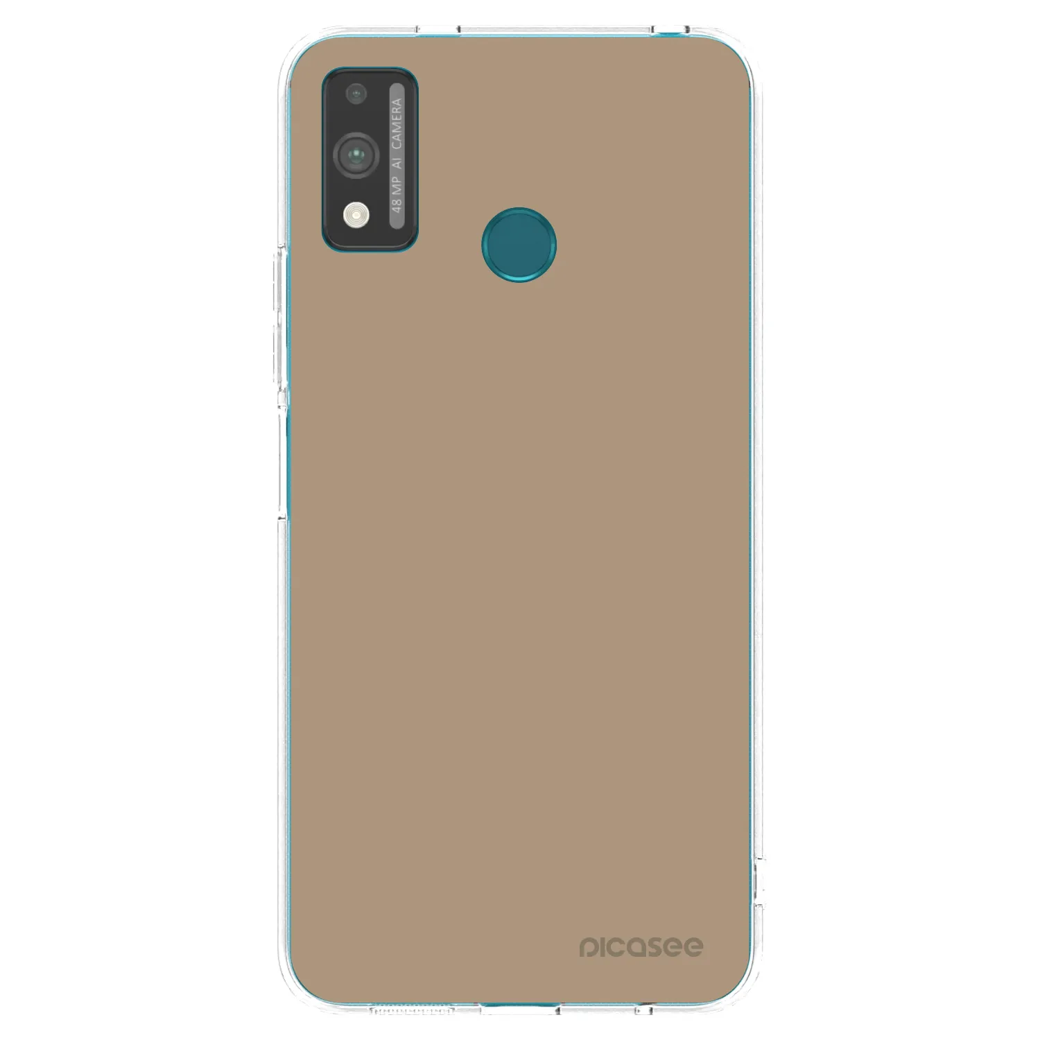 Picasee silikonový průhledný obal pro Honor 9X Lite - Soft Sand