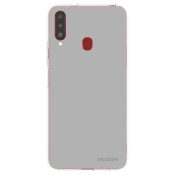 Picasee silikonový průhledný obal pro Samsung Galaxy A20s - Stone