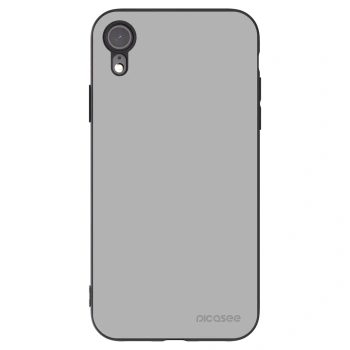 Picasee silikonový černý obal pro Apple iPhone XR - Stone