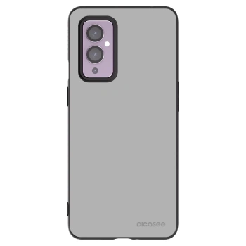 Picasee silikonový černý obal pro OnePlus 9 - Stone