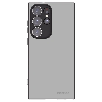 Picasee silikonový černý obal pro Samsung Galaxy S23 Ultra 5G - Stone
