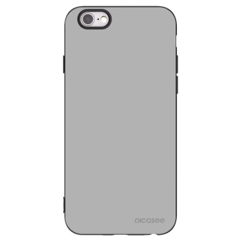 Picasee silikonový černý obal pro Apple iPhone 6/6S - Stone
