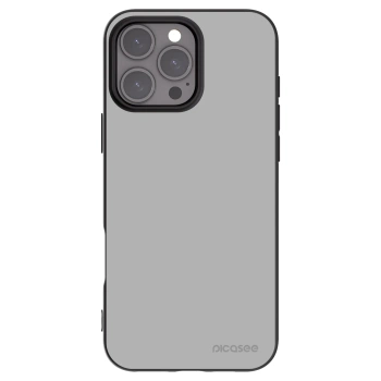 Picasee silikonový černý obal pro Apple iPhone 16 Pro Max - Stone