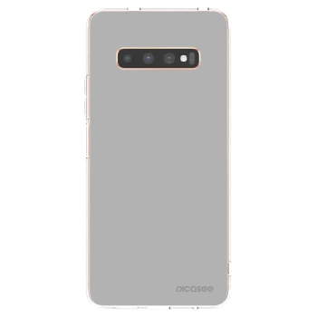 Picasee silikonový průhledný obal pro Samsung Galaxy S10 Plus G975 - Stone