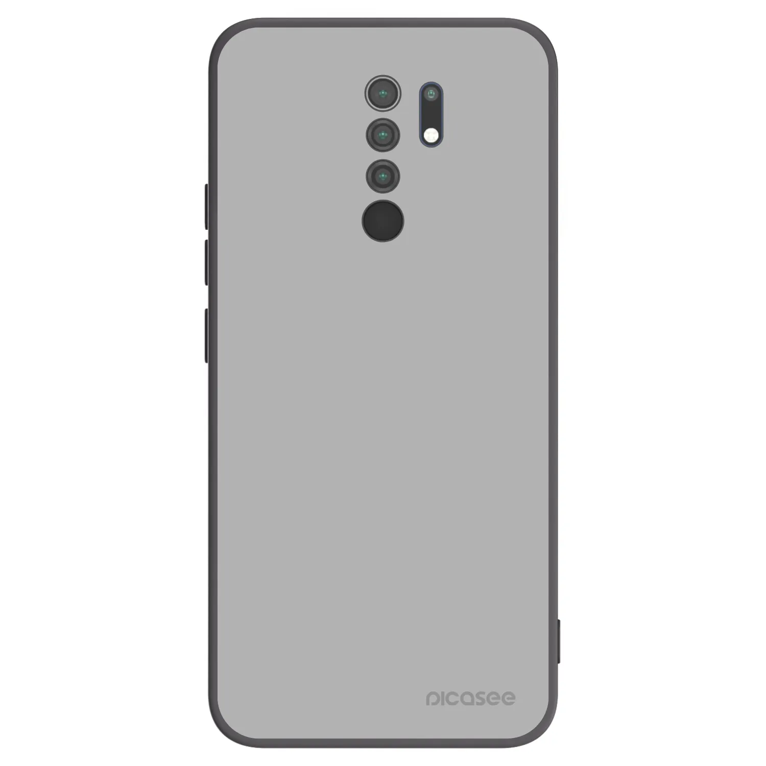 Picasee silikonový černý obal pro Xiaomi Redmi 9 - Stone