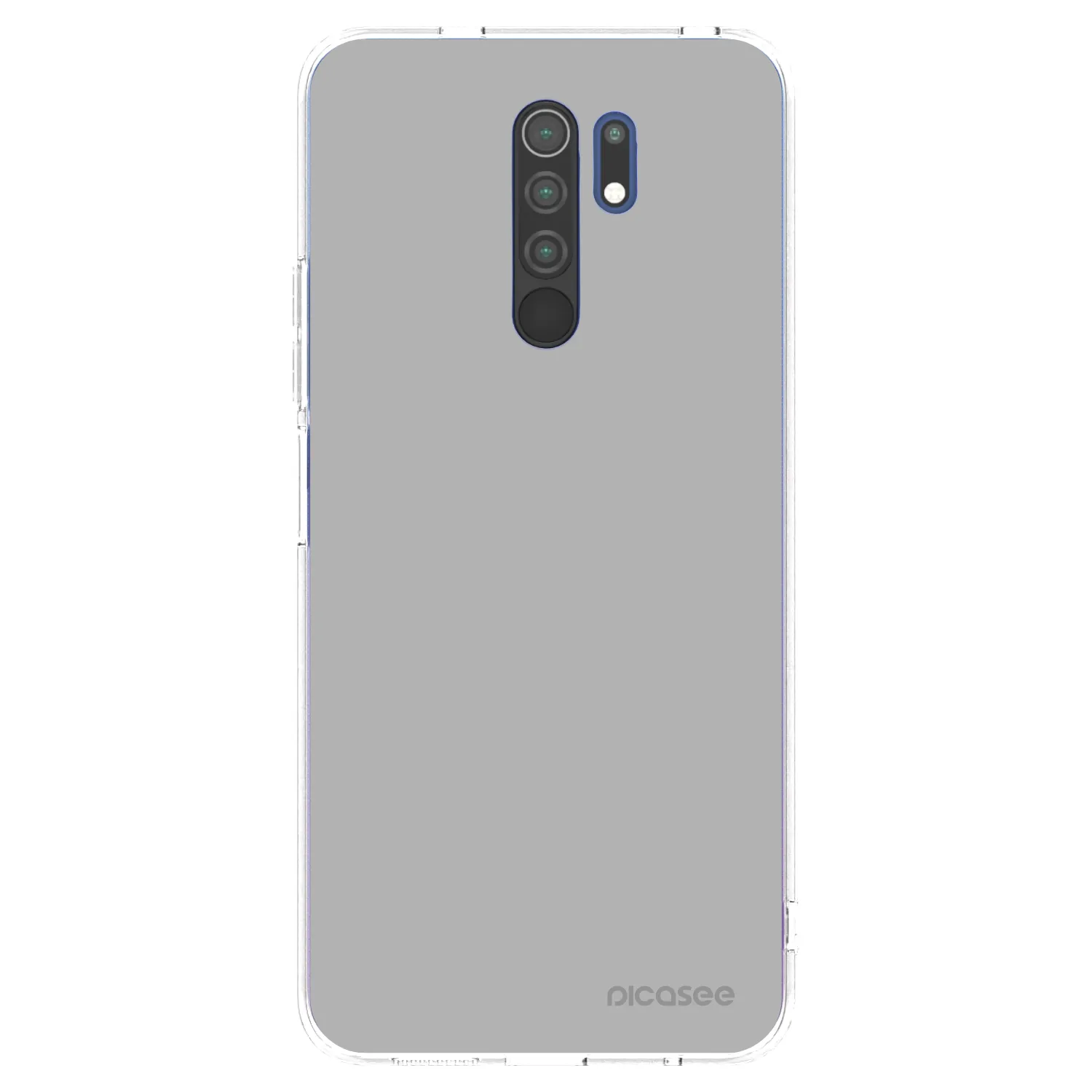 Picasee silikonový průhledný obal pro Xiaomi Redmi 9 - Stone