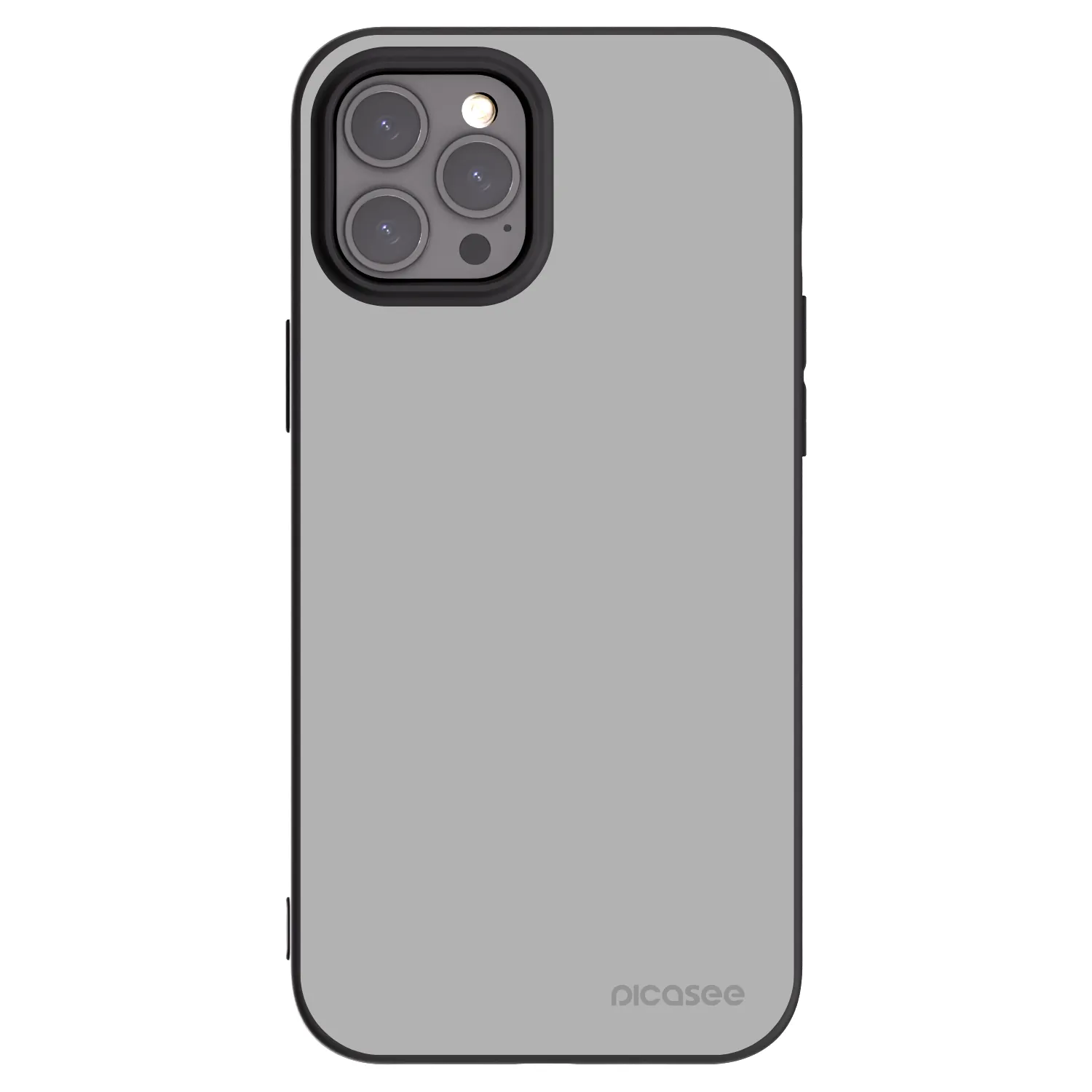 Picasee silikonový černý obal pro Apple iPhone 12 Pro Max - Stone