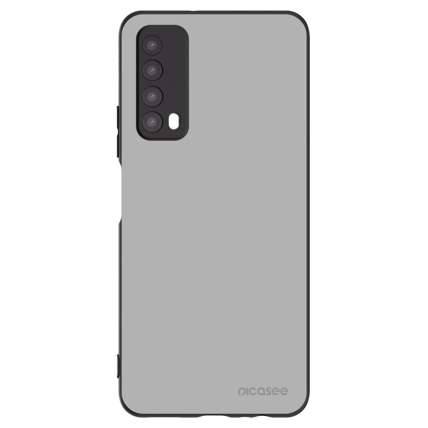 Picasee silikonový černý obal pro Huawei P Smart 2021 - Stone