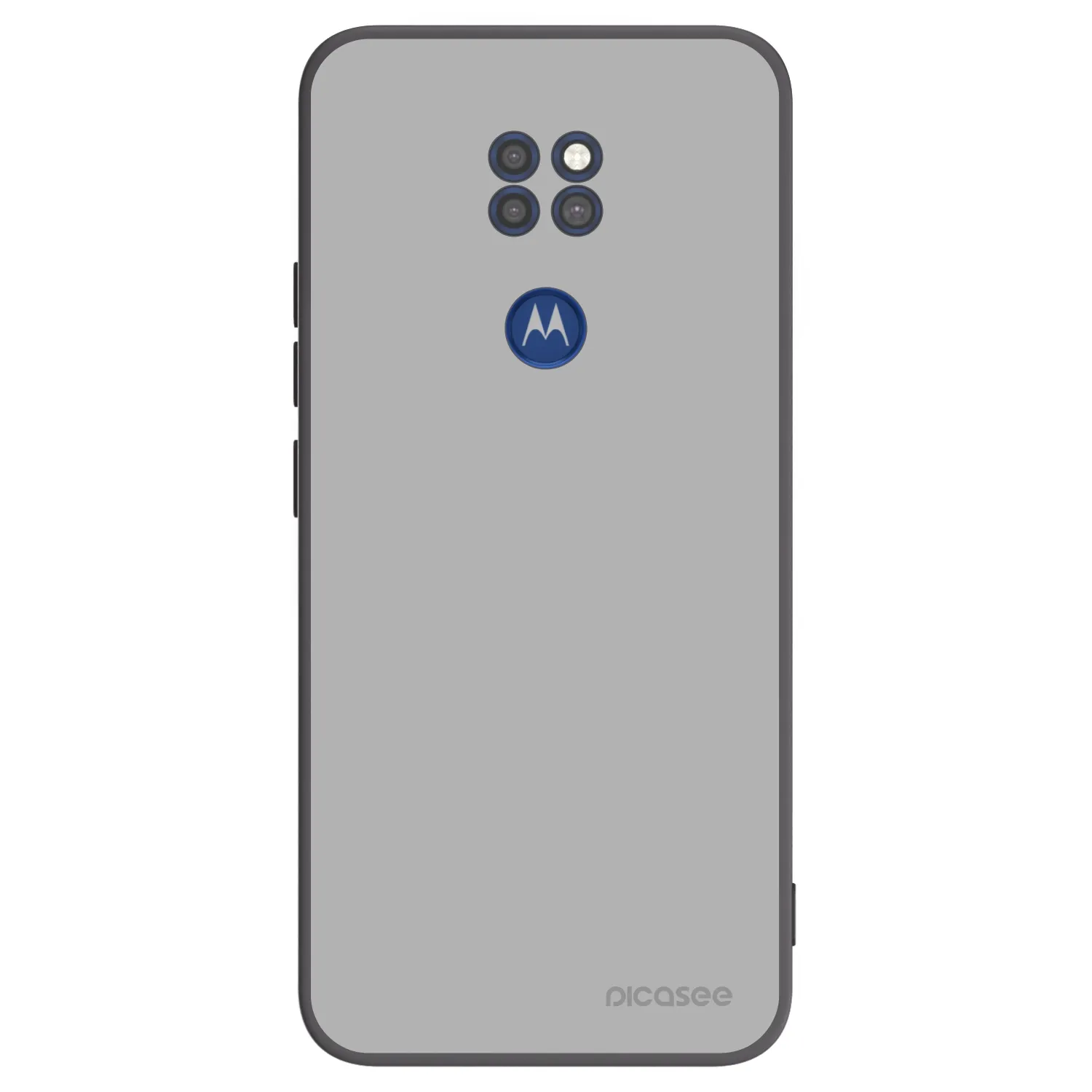 Picasee silikonový černý obal pro Motorola Moto G9 Play - Stone