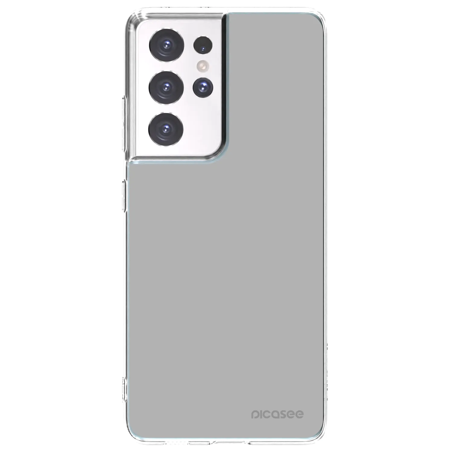 Picasee silikonový průhledný obal pro Samsung Galaxy S21 Ultra 5G G998B - Stone