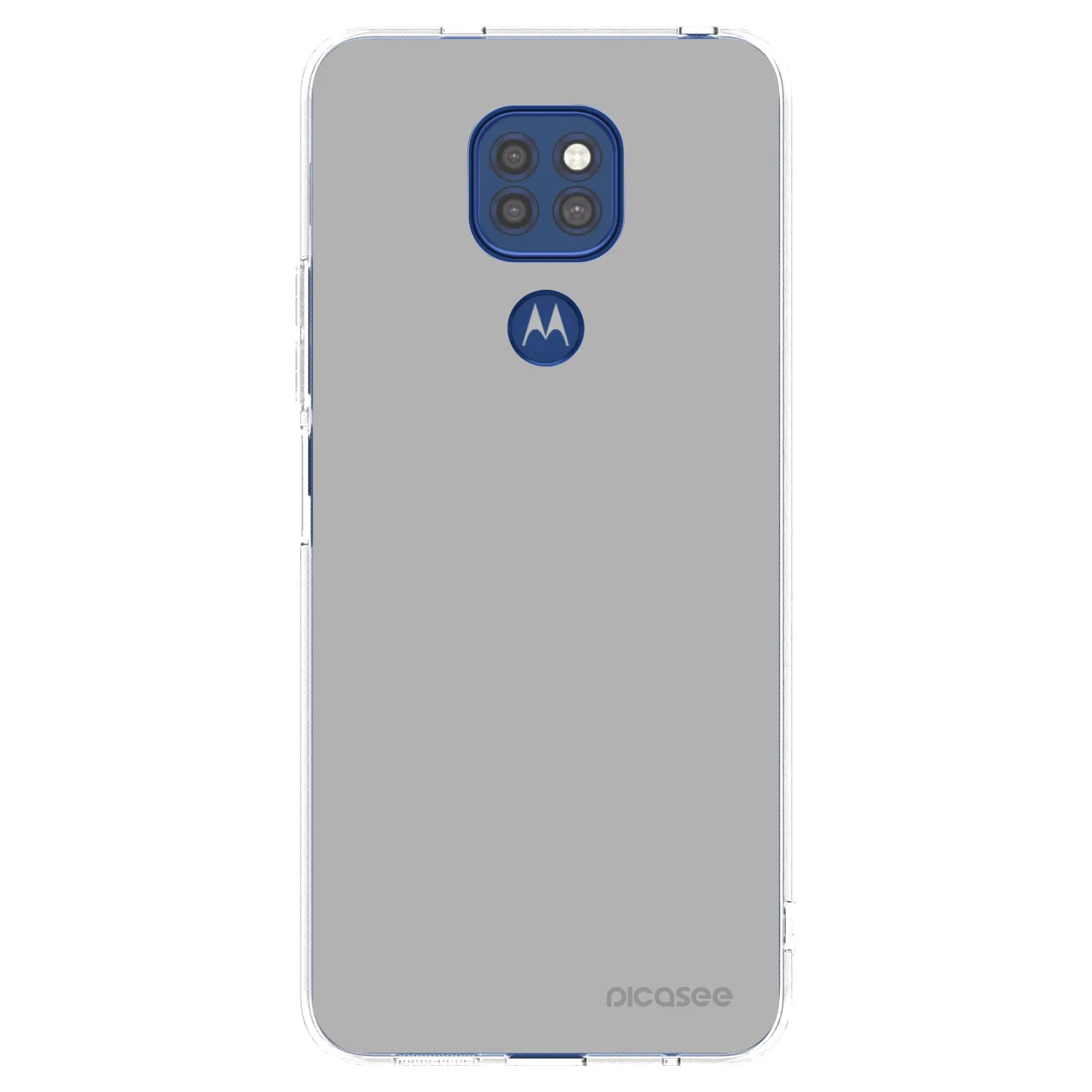 Picasee silikonový průhledný obal pro Motorola Moto G9 Play - Stone