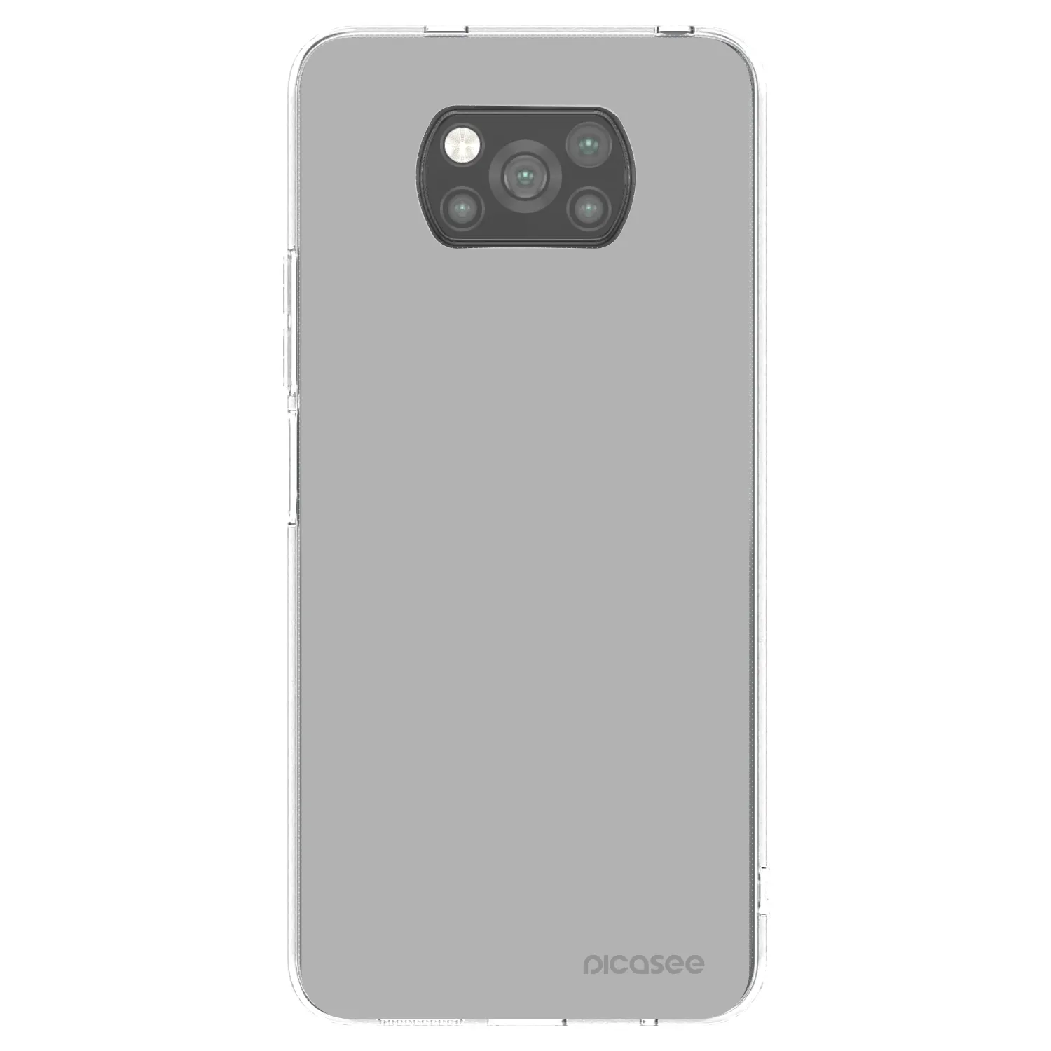 Picasee silikonový černý obal pro Xiaomi Poco X3 Pro - Stone