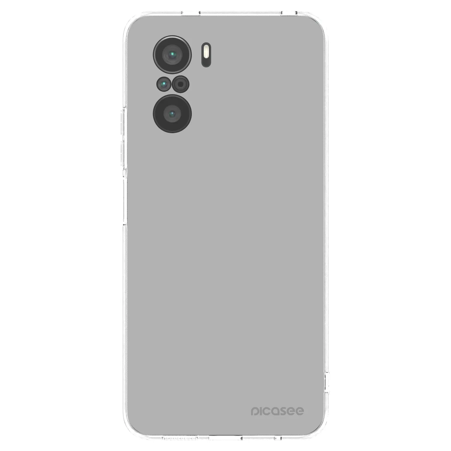 Picasee silikonový průhledný obal pro Xiaomi Poco F3 - Stone