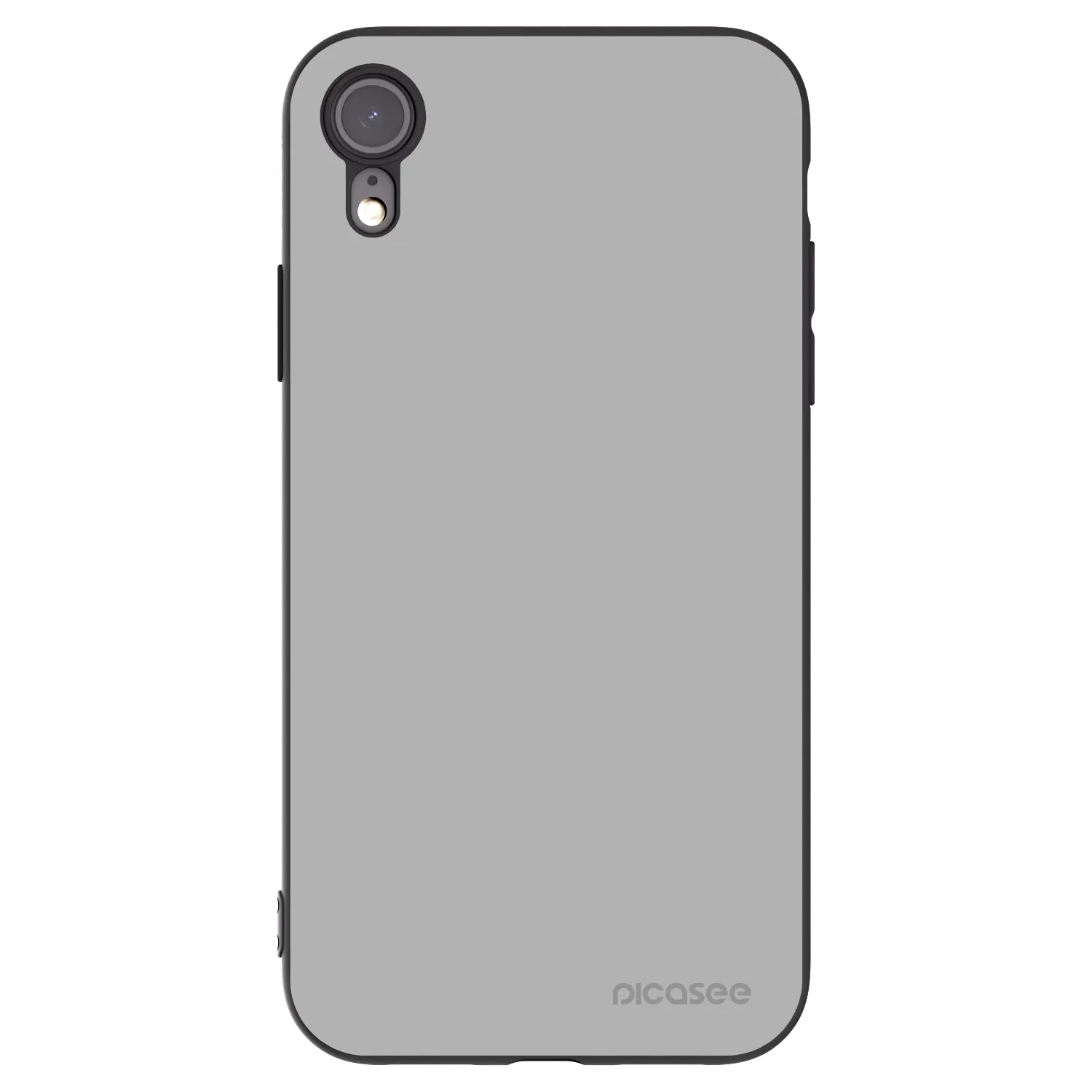 Picasee silikonový černý obal pro Apple iPhone XR - Stone