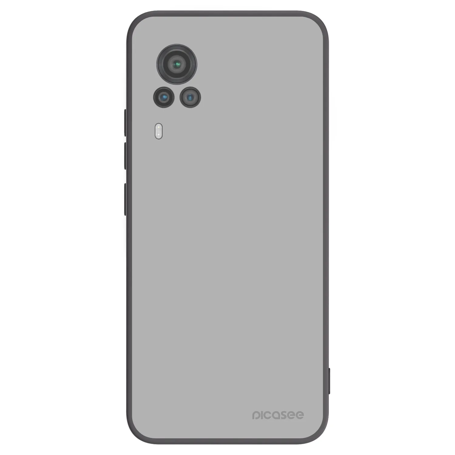 Picasee silikonový černý obal pro Vivo X60 Pro 5G - Stone