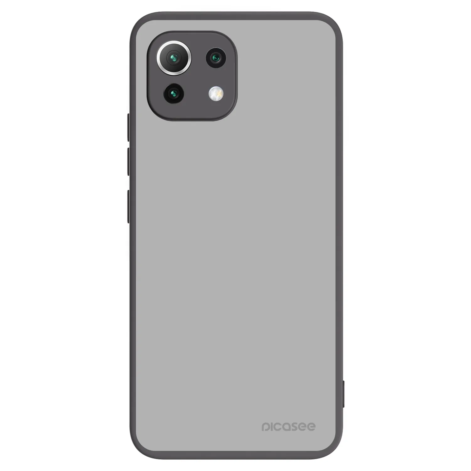 Picasee silikonový černý obal pro Xiaomi 11 Lite 5G NE - Stone