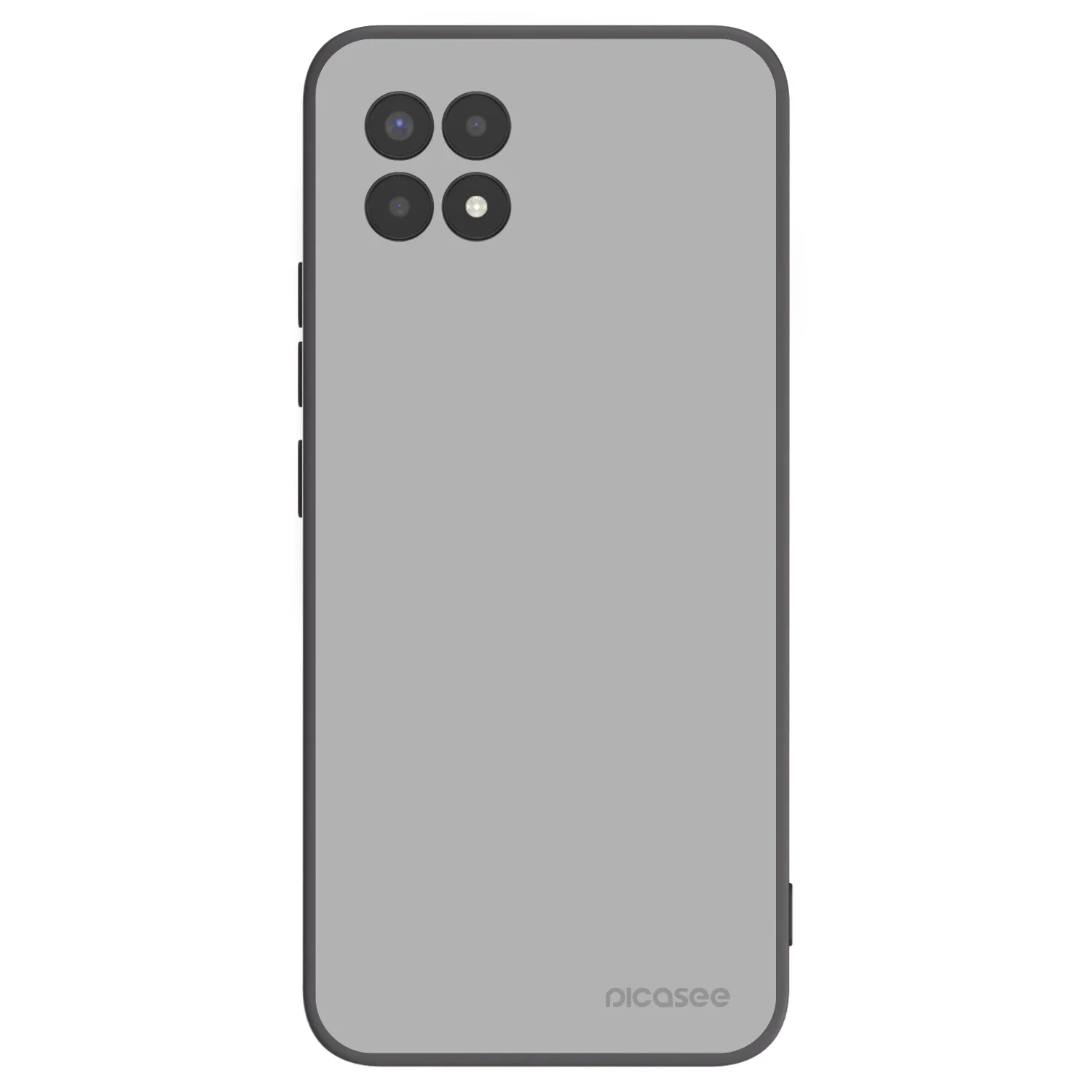 Picasee silikonový černý obal pro Realme 8i - Stone