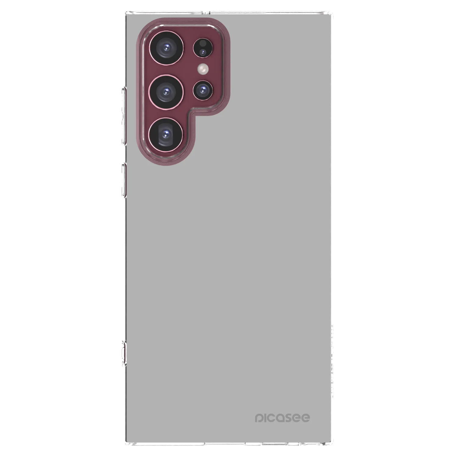 Picasee silikonový průhledný obal pro Samsung Galaxy S22 Ultra 5G - Stone