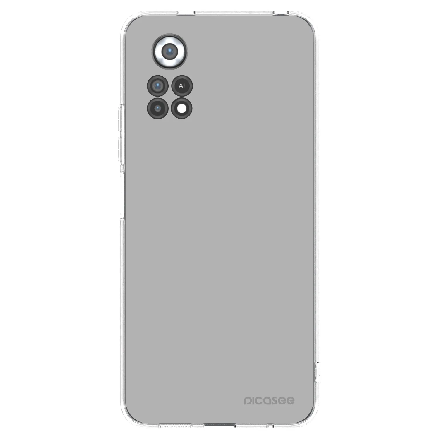 Picasee silikonový průhledný obal pro Xiaomi Poco X4 Pro 5G - Stone